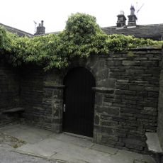 Courtyard Entrance And Walling At Upper Headley Hall