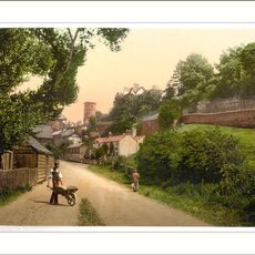 Saddle Tower (Gazebo) And Wall Adjoining