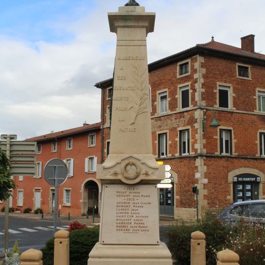 War memorial of Ambérieux-en-Dombes