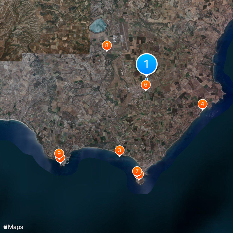 Isola di Capo Rizzuto Map