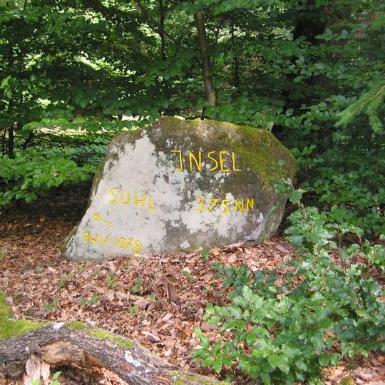 Ritterstein 208 "Insel Suhl"