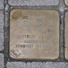 Stolperstein à la mémoire de Frieda Fischer