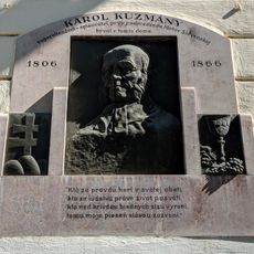 Evanjelický kostol s areálom, tabuľa pamätná