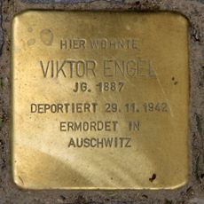 Stolperstein dedicated to Viktor Engel