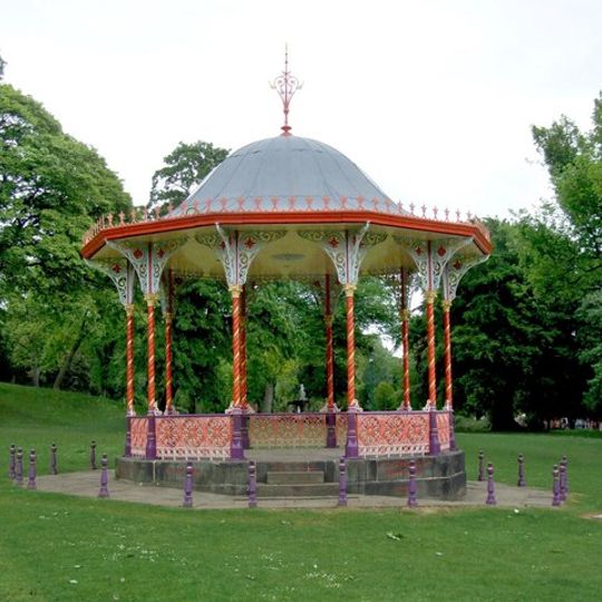 Bandstand In Arboretum