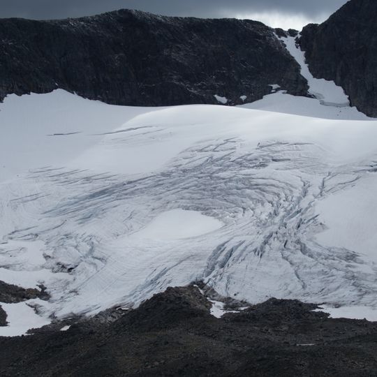 Helags glacier