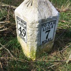 Milestone At National Grid Reference Ny 49170 59980