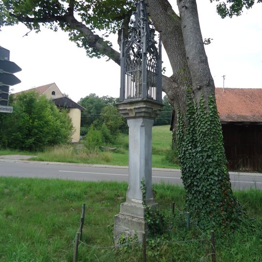 Bildstock mit Figur der Seligen Radegundis