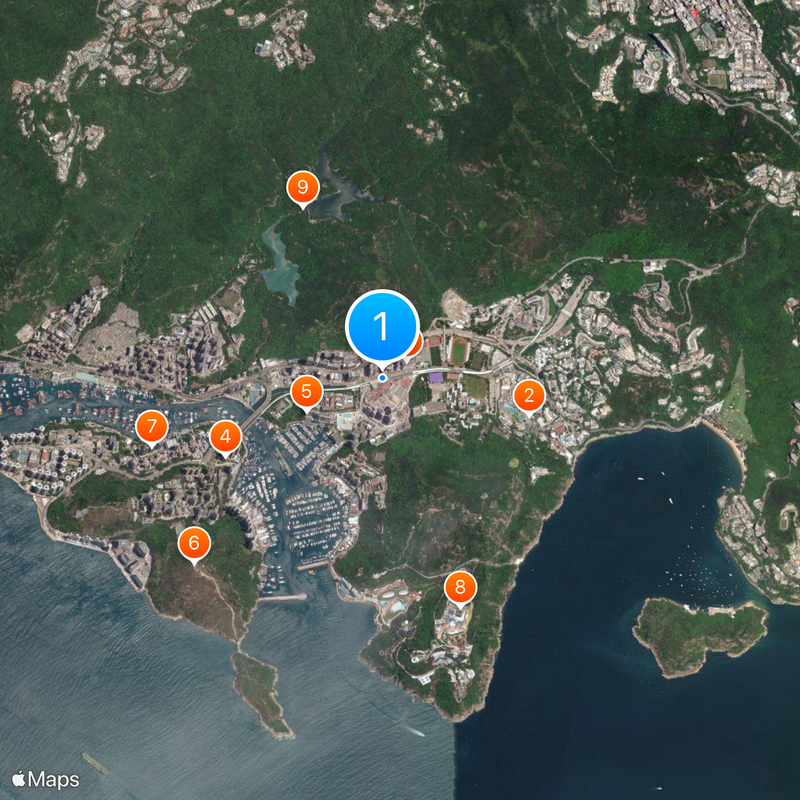 Wong Chuk Hang station Map