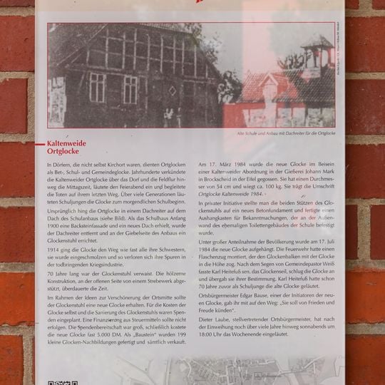 GLIEM Tafel 111 Ortglocke