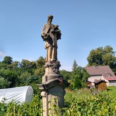 Staue of Jan Nepomucký in Záměl