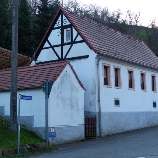 Ehemaliges Bergmannshaus und Waschhaus Knappensteig 3
