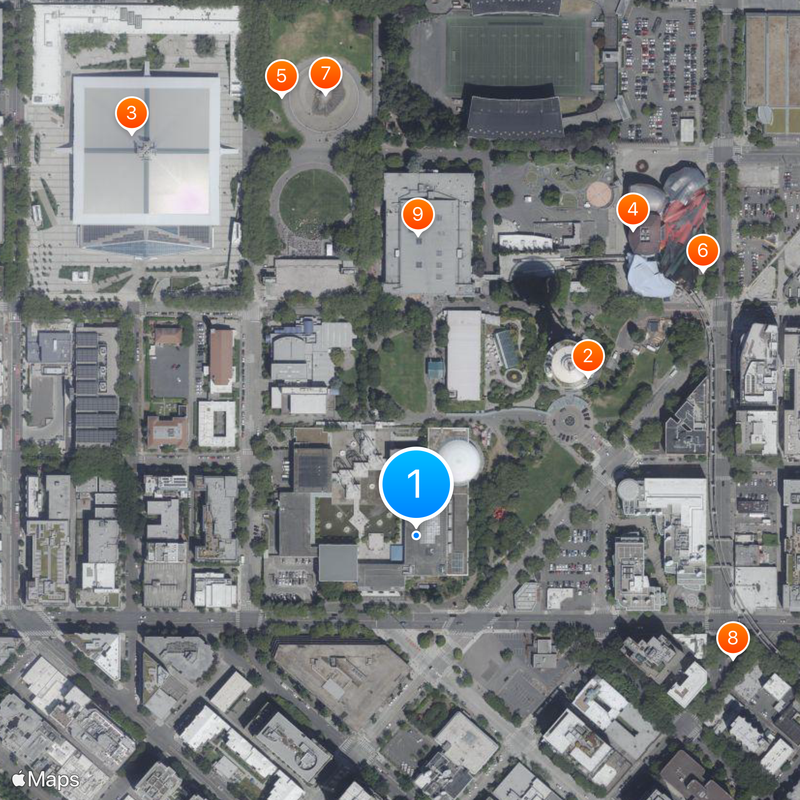 Pacific Science Center Carte