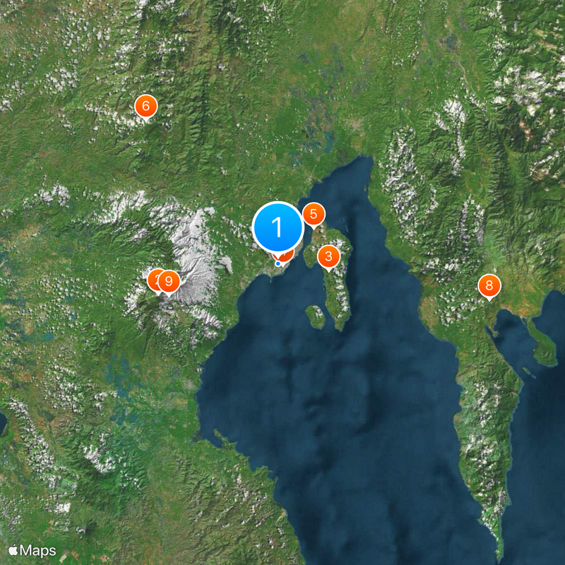 University of Mindanao Map