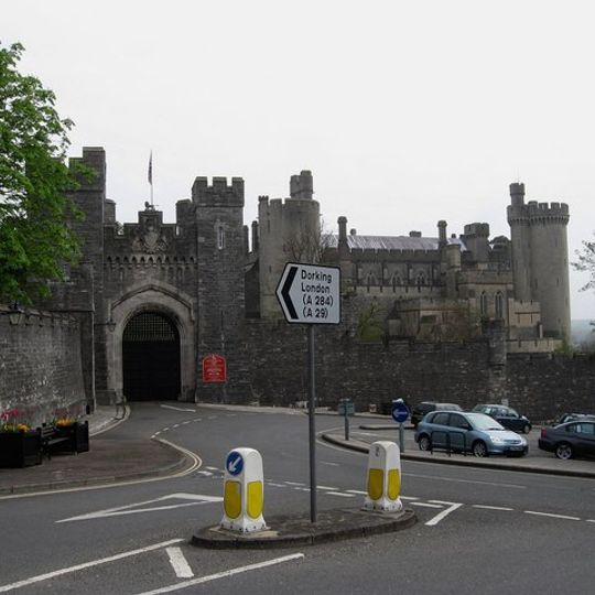Town Gate And Castle Walls