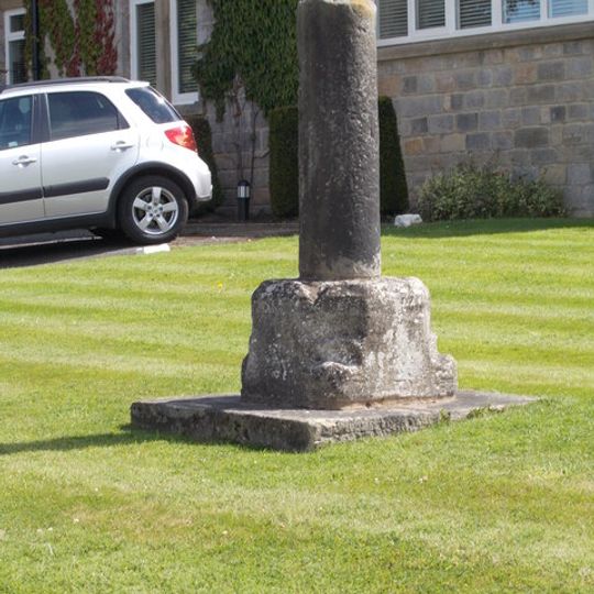 Cross Base And Shaft Approximately 20 Metres North West Of Butts Garth House