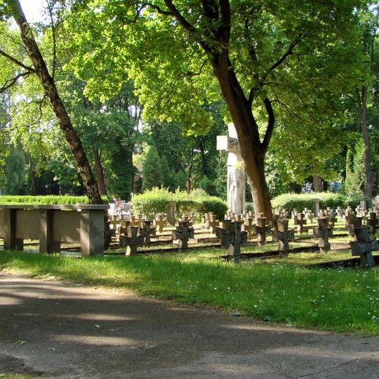 Military cemetery in Lublin, Lipowa Street