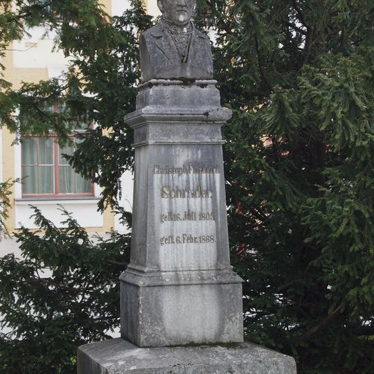 Denkmal für Christoph Friedrich Schrader