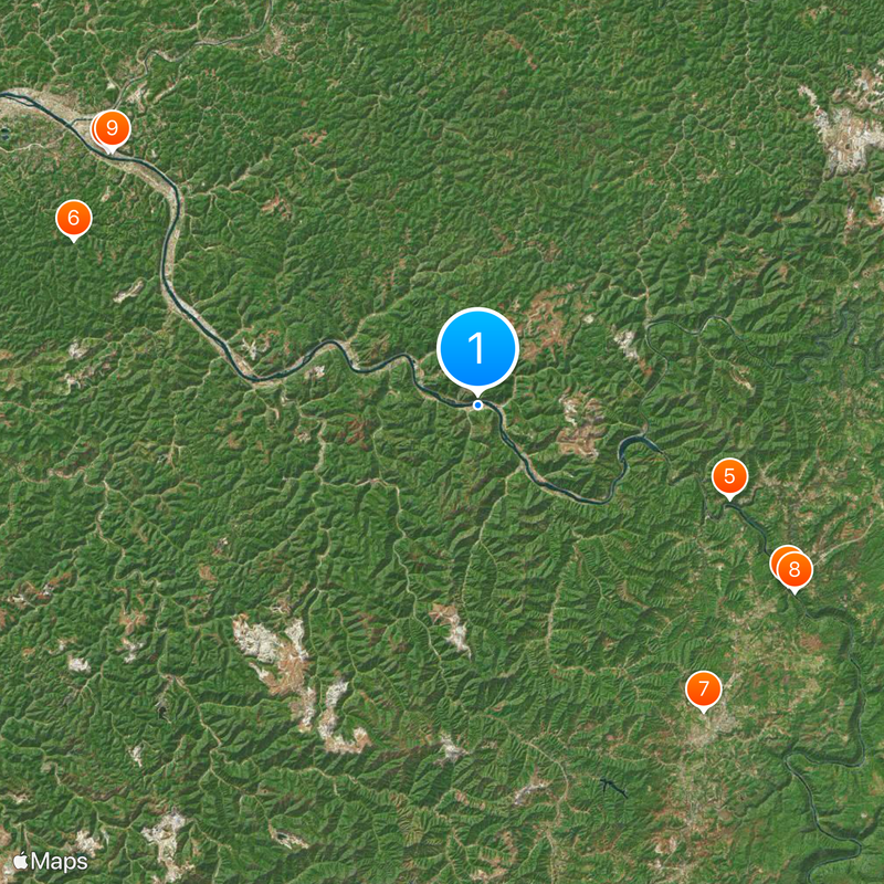 West Virginia University Institute of Technology Map