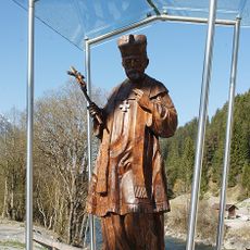 Statue of John of Nepomuk in Bach, Tirol