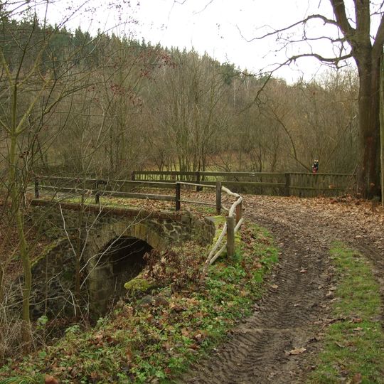 Most přes Brejlský potok pod Brejlem