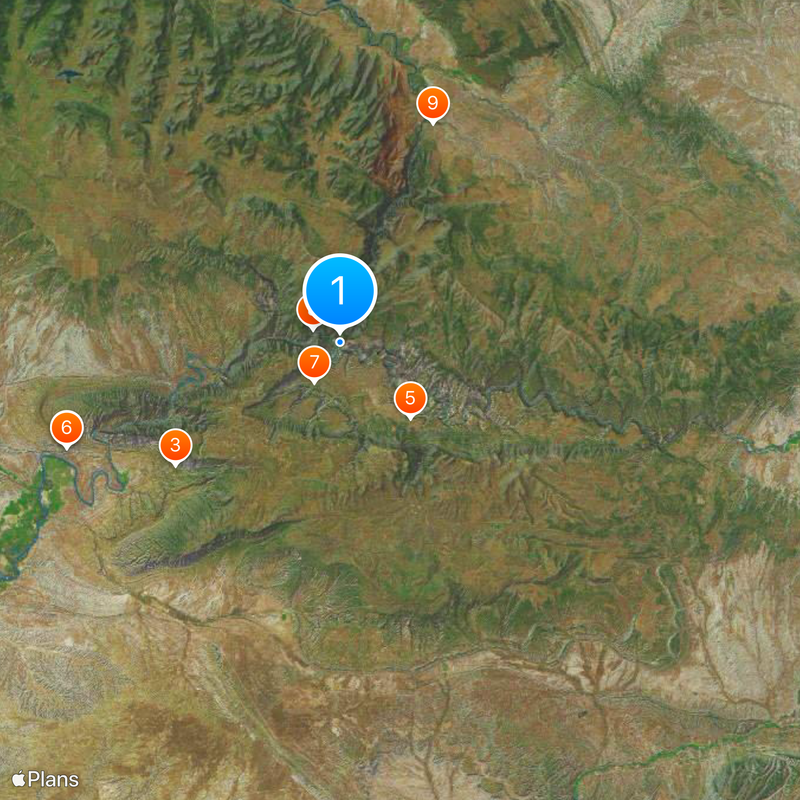 Dinosaur National Monument Carte
