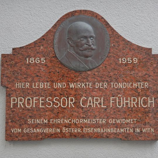 Gedenktafel für Carl Führich