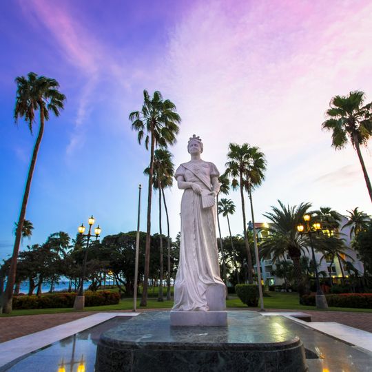 Statue of Princess Wilhelmina