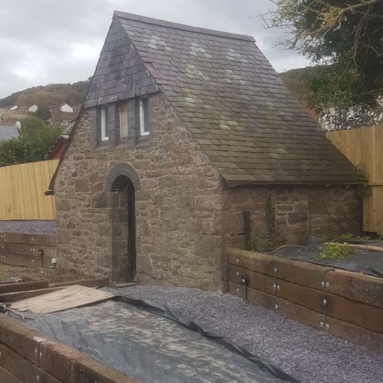 Outbuilding at Gyffin Community Centre