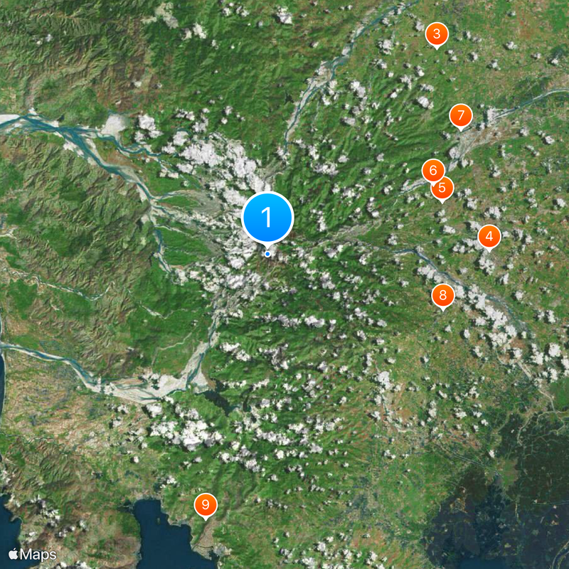 Lake Pinatubo Map