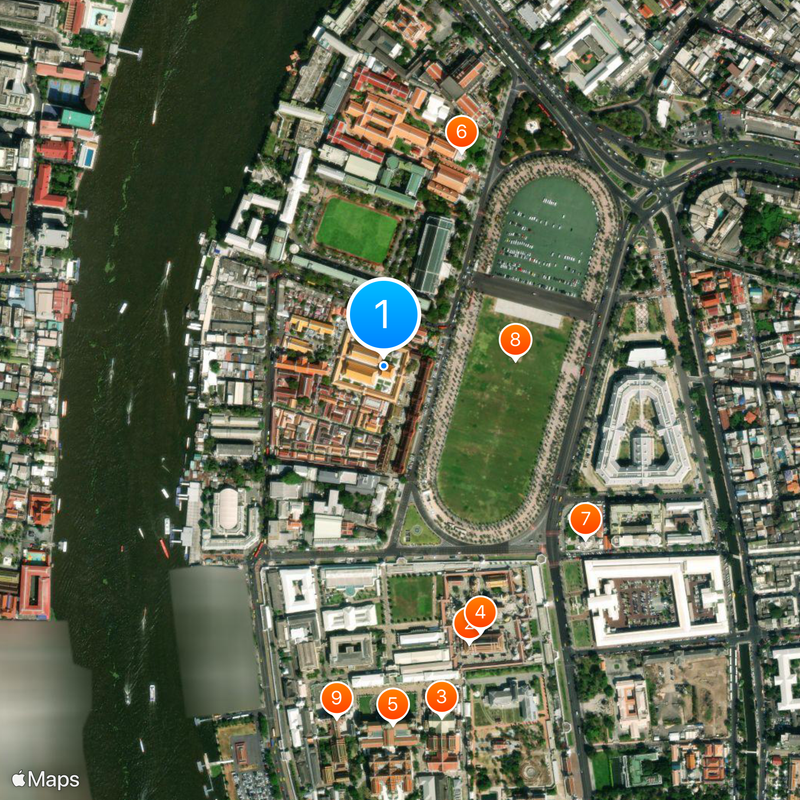 Mahachulalongkornrajavidyalaya University Map