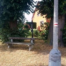 Kříž v Mladé Vožici v Janovské ulici