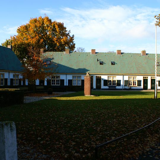 Complex Akkerstraat e.o.: drietal blokken met woonhuizen