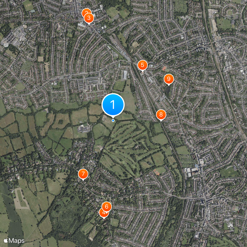 Chipping Barnet Map