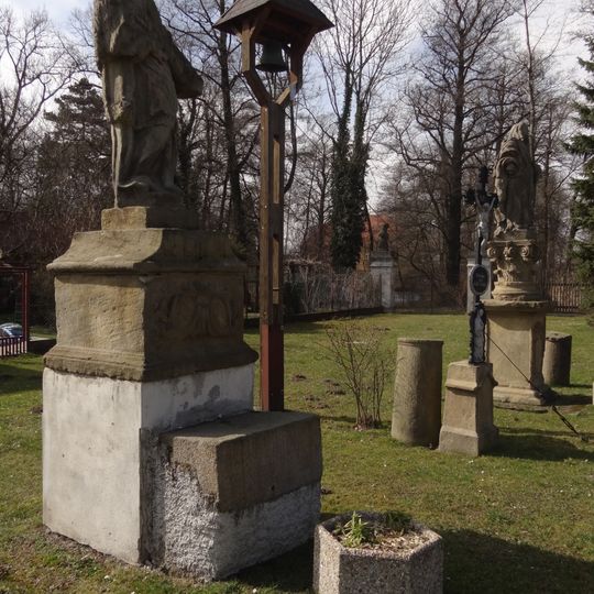 Statue of Saint John of Nepomuk in Maleč