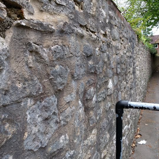 Boundary Wall Of The Court