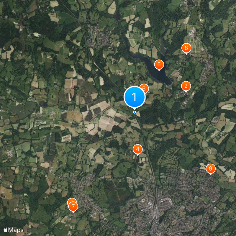 Ouse Valley Viaduct Mapa
