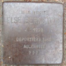 Stolperstein dedicated to Else Bernstein