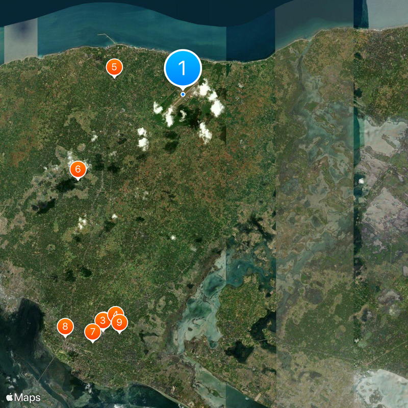 SLAF Palaly Map