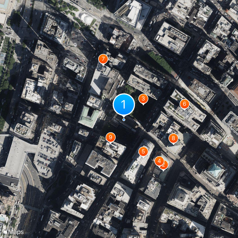 Trinity Church Karte