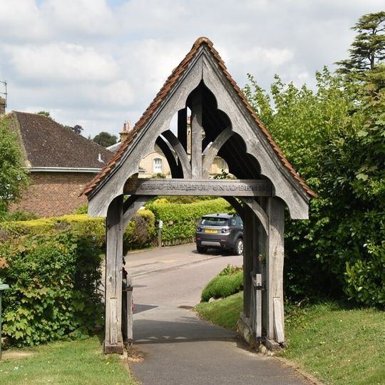 North West Lychgate To The Church Of St Lawrence