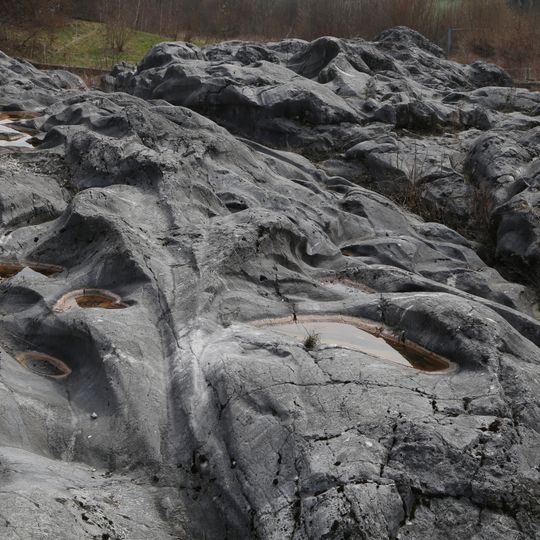 Gletscherschliff bei Fischbach am Inn