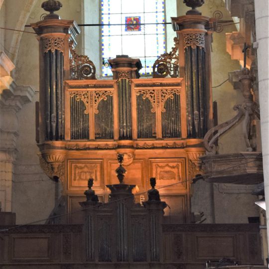 Orgue Boizard de l'abbaye de Saint-Michel-en-Thiérache