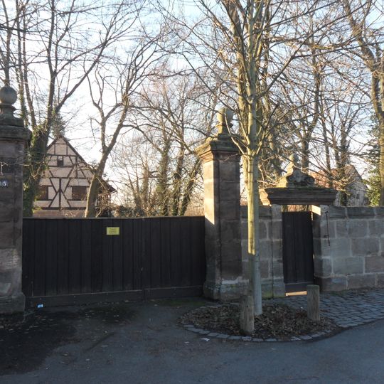 Gartentor Herrensitz des Freiherrn Kress von Kressenstein