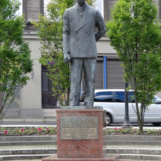 Leon Barciszewski monument in Bydgoszcz