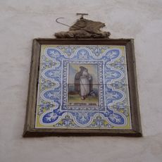Ceramic panel of Saint Anthony the Great