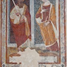 Affresco della chiesa di Santa Croce