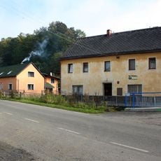 Most místní komunikace přes Vítkovský potok u če. 2 v Dolním Vítkově