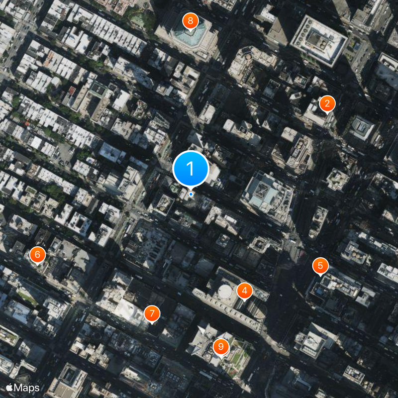 Lena Horne Theatre Mappa