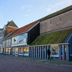 Resten van de middeleeuwse stadsmuur